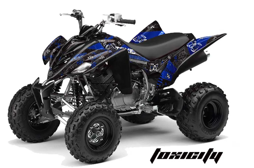 Yamaha Raptor 350 ATV Graphic Kit - 2004-2014 Toxicity Blue