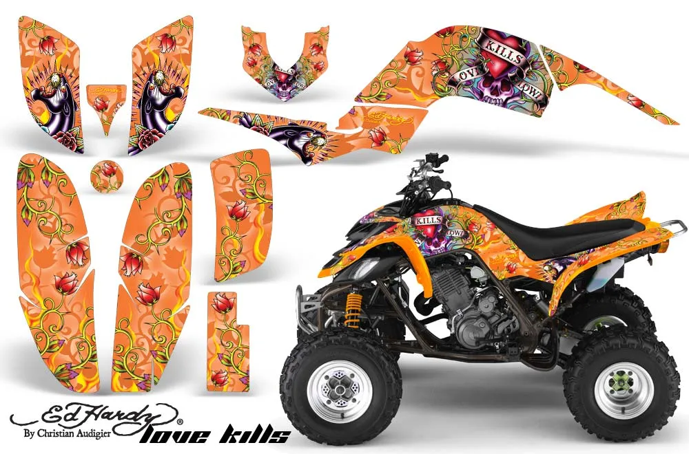 Yamaha Raptor 660 ATV Custom Graphic Kit - 2001-2005