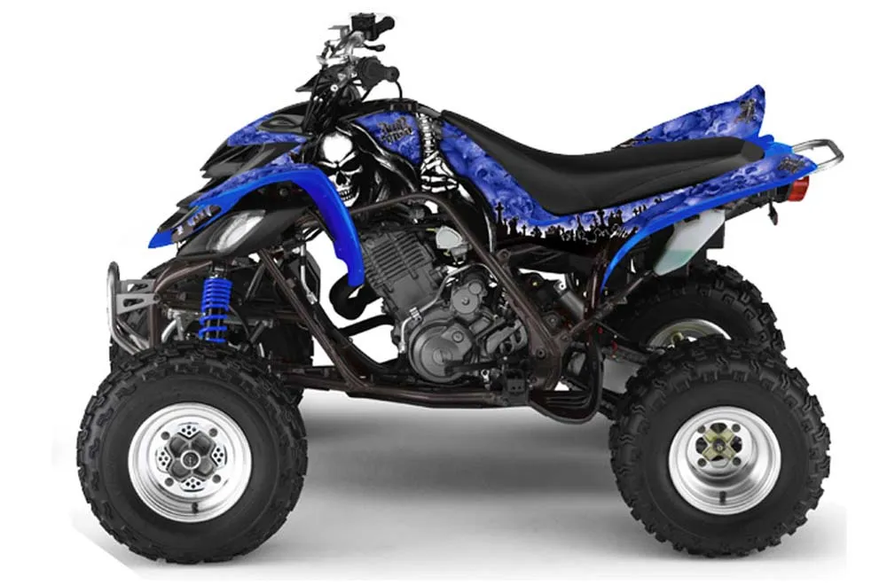 Yamaha Raptor 660 ATV Graphic Kit - 2001-2005 Reaper Blue