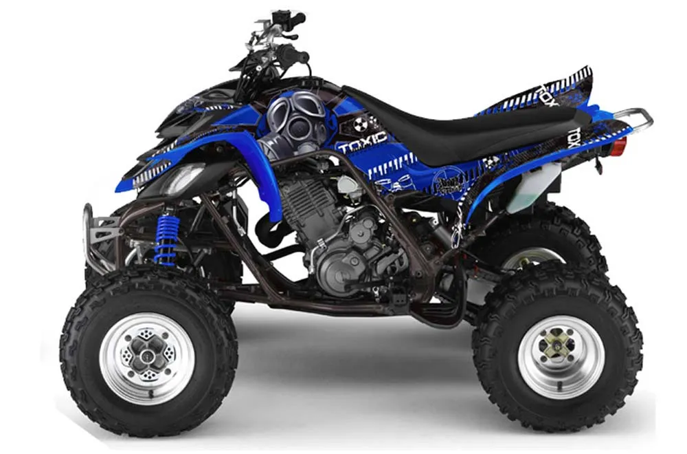 Yamaha Raptor 660 ATV Graphic Kit - 2001-2005 Toxicity Blue