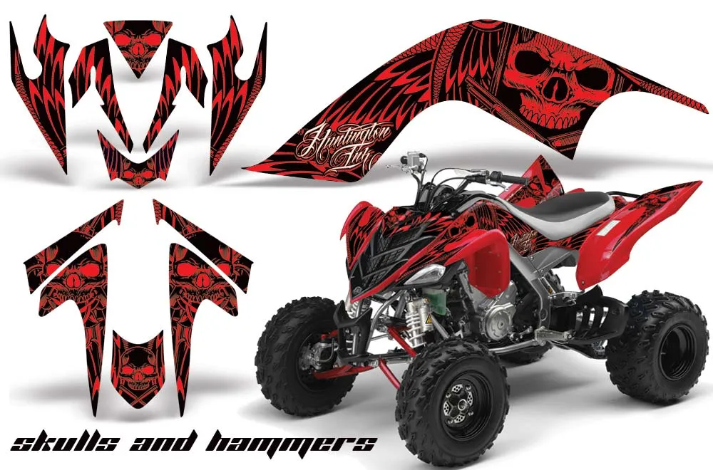 Yamaha Raptor 700 ATV Custom Graphic Kit - 2006-2012