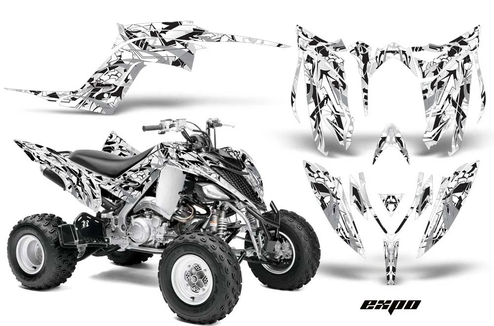 Yamaha Raptor 700 ATV Graphic Kit - 2006-2012 Expo Silver
