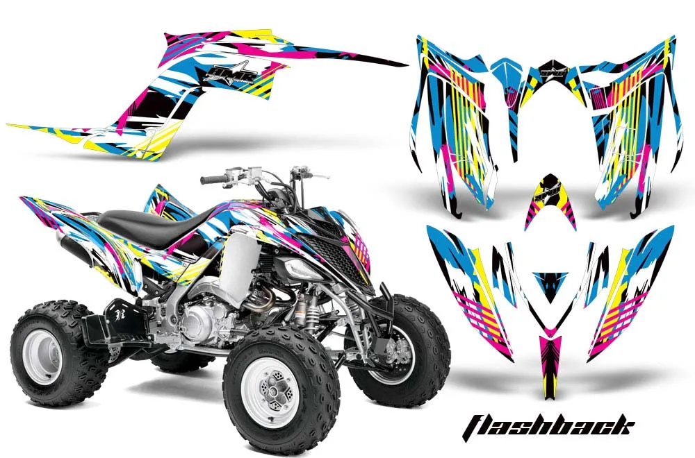 Yamaha Raptor 700 ATV Graphic Kit - 2006-2012 Flashback