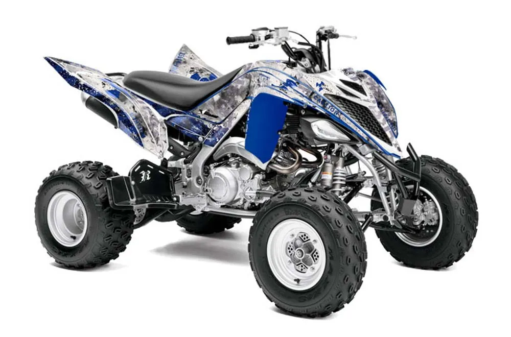 Yamaha Raptor 700 ATV Graphic Kit - 2006-2012 Meltdown Blue