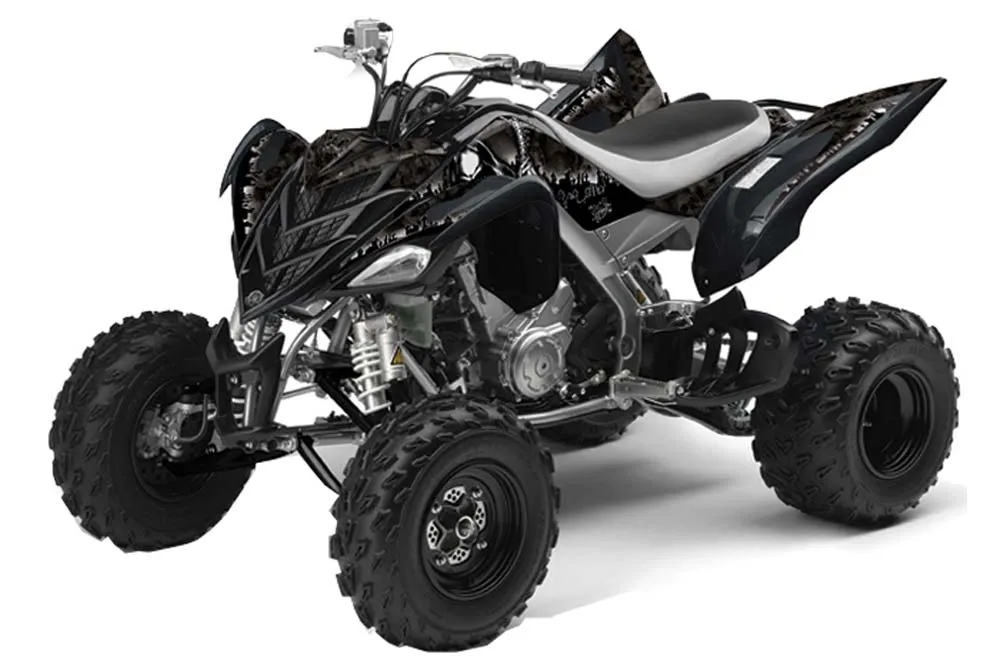 Yamaha Raptor 700 ATV Graphic Kit - 2006-2012 Reaper Black
