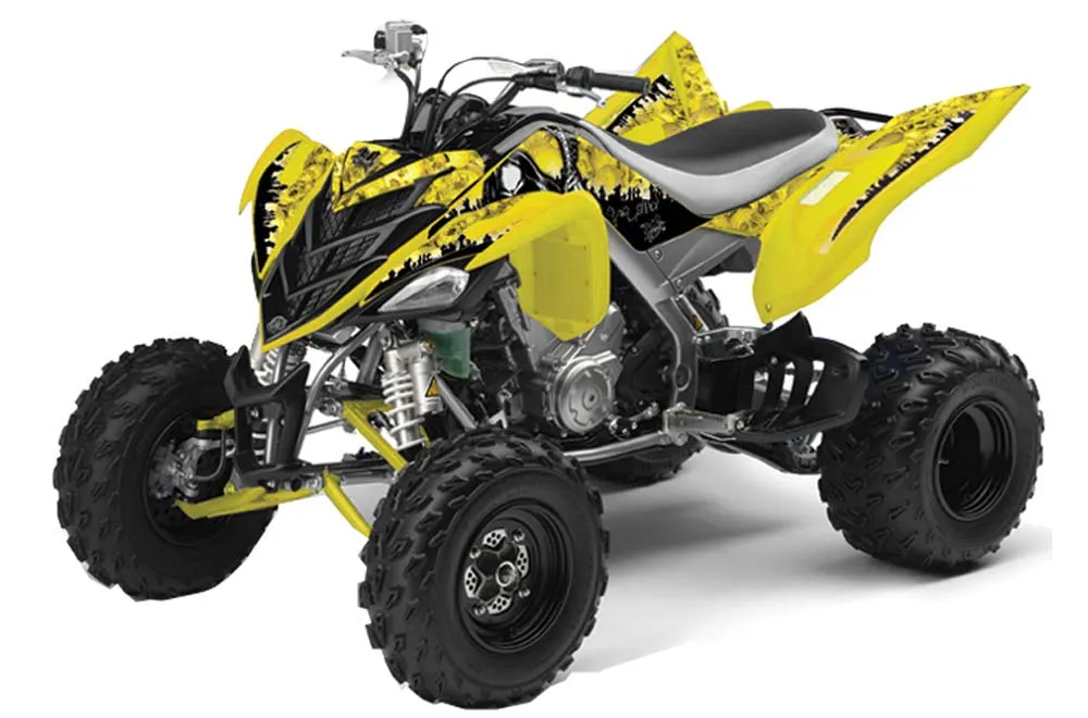 Yamaha Raptor 700 ATV Graphic Kit - 2006-2012 Reaper Yellow