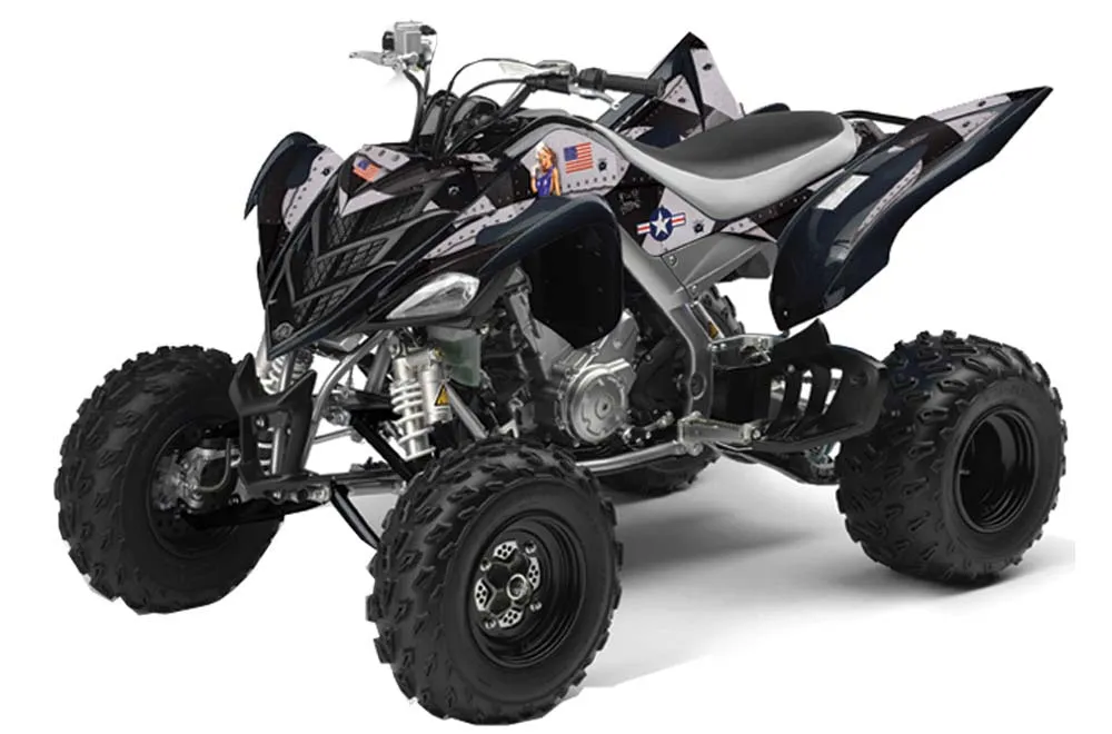 Yamaha Raptor 700 ATV Graphic Kit - 2006-2012 T Bomber Black