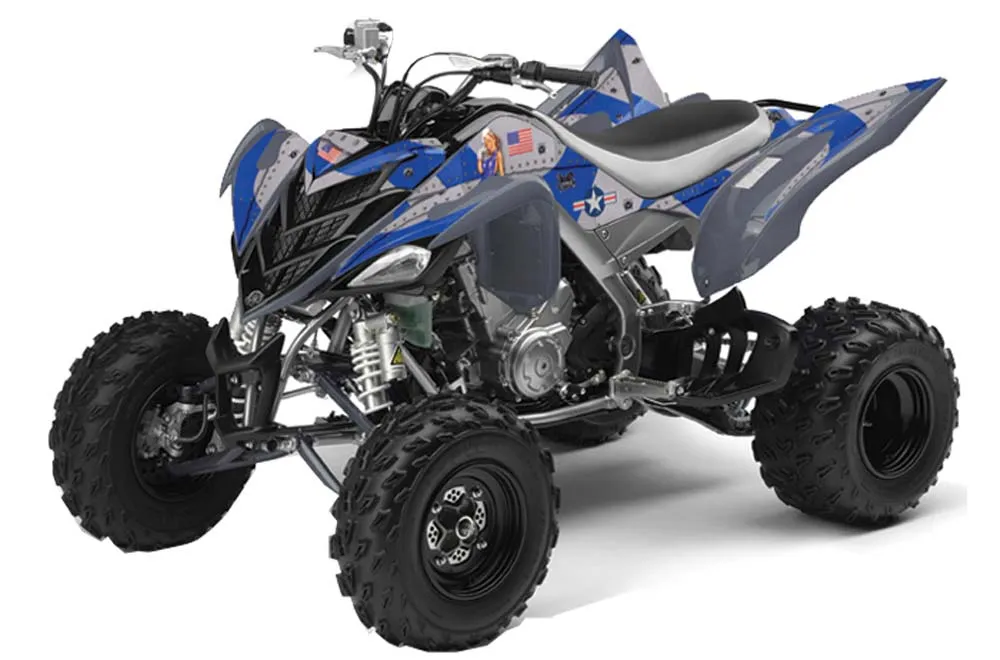 Yamaha Raptor 700 ATV Graphic Kit - 2006-2012 T Bomber Blue