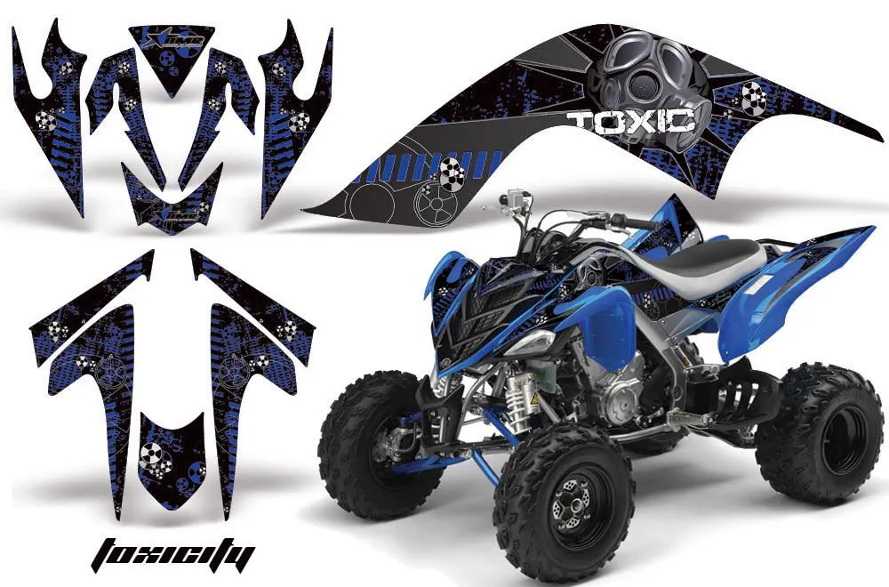 Yamaha Raptor 700 ATV Graphic Kit - 2006-2012 Toxicity Blue