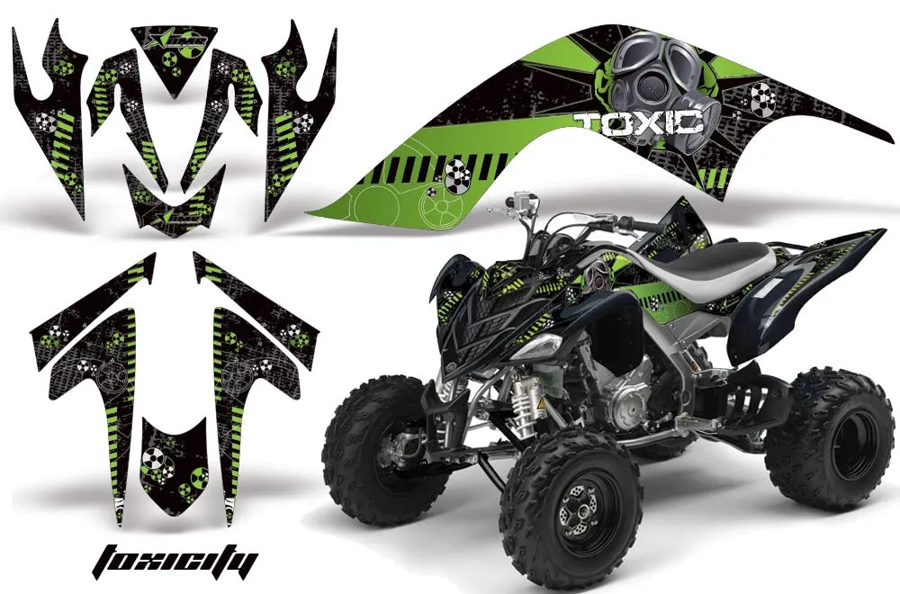 Yamaha Raptor 700 ATV Graphic Kit - 2006-2012 Toxicity Green