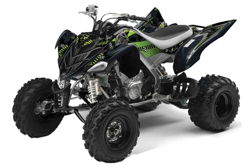 Yamaha Raptor 700 ATV Graphic Kit - 2006-2012 Toxicity Green