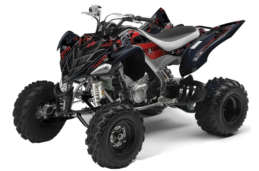 Yamaha Raptor 700 ATV Graphic Kit - 2006-2012 Toxicity Red