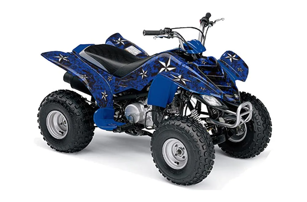 Yamaha Raptor 80 ATV Graphic Kit - 2003-2016 North Star Blue