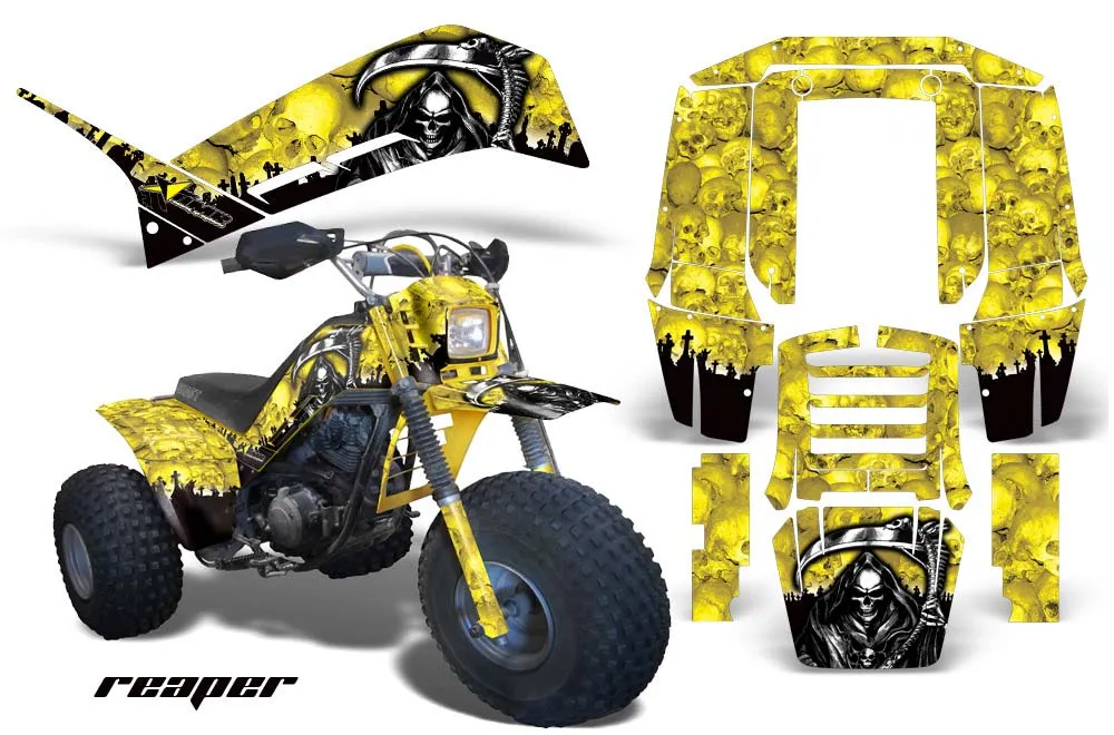 Yamaha Shaft DX 225 - 3 Wheeler ATV Custom Graphic Kit - 1983-1985
