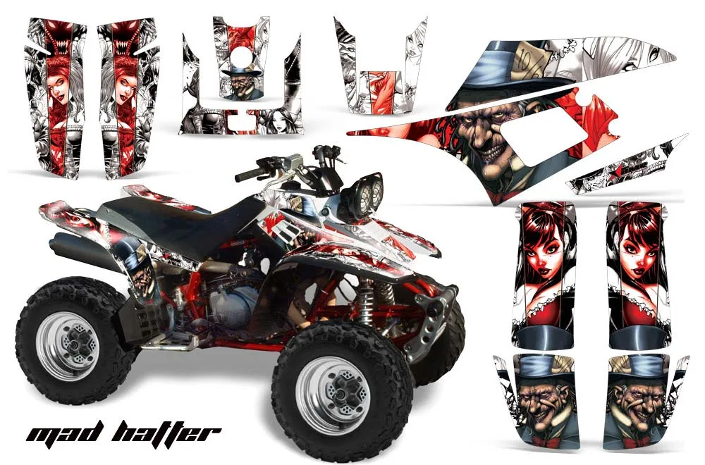 Yamaha Warrior 350 ATV Custom Graphic Kit - All Years