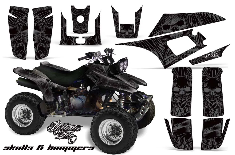 Yamaha Warrior 350 ATV Custom Graphic Kit - All Years