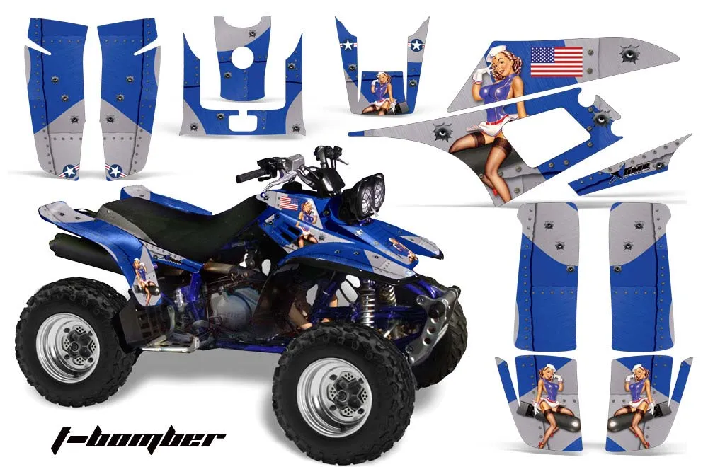 Yamaha Warrior 350 ATV Custom Graphic Kit - All Years