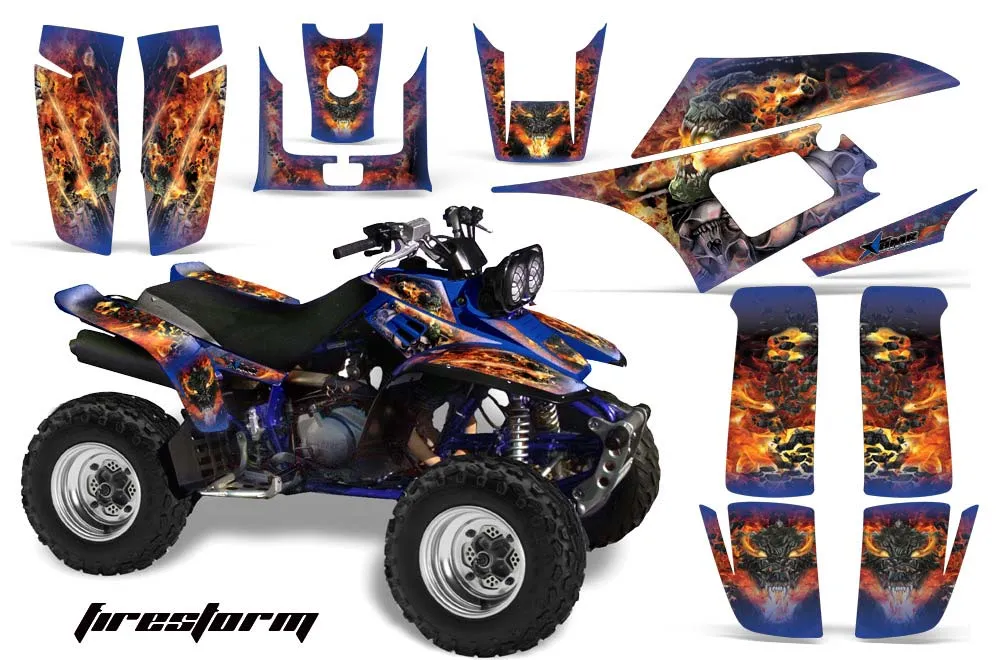 Yamaha Warrior 350 ATV Custom Graphic Kit - All Years