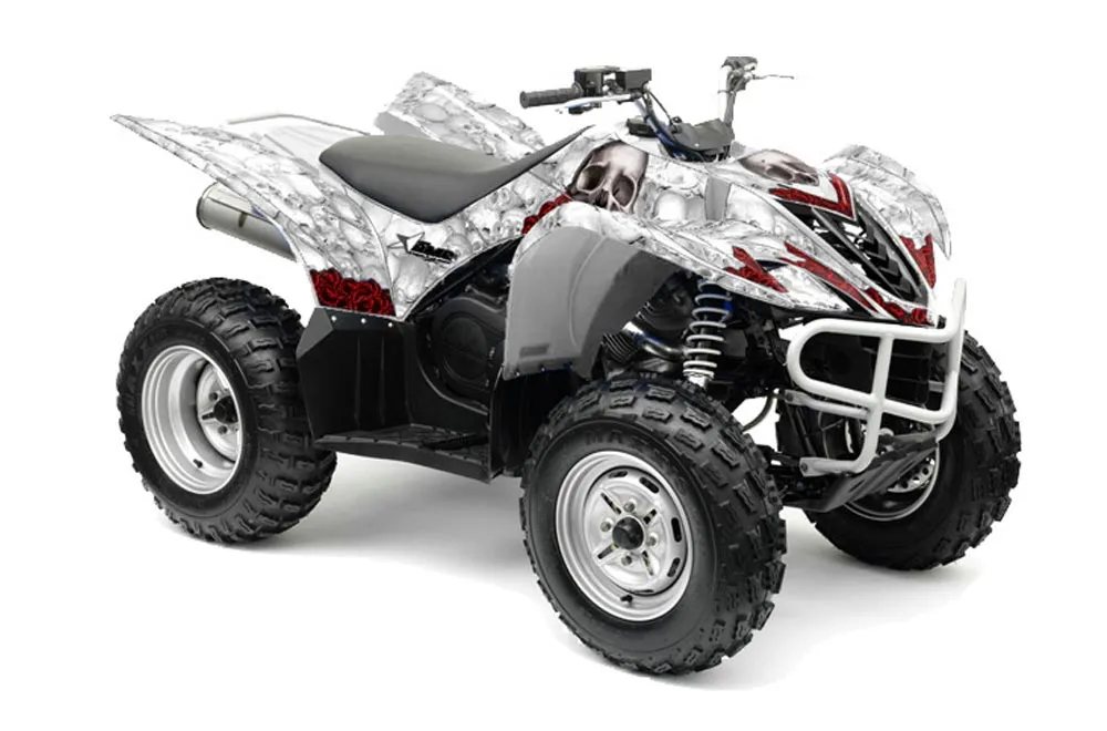 Yamaha Wolverine ATV Graphic Kit - 2006-2012 Bone Collector White