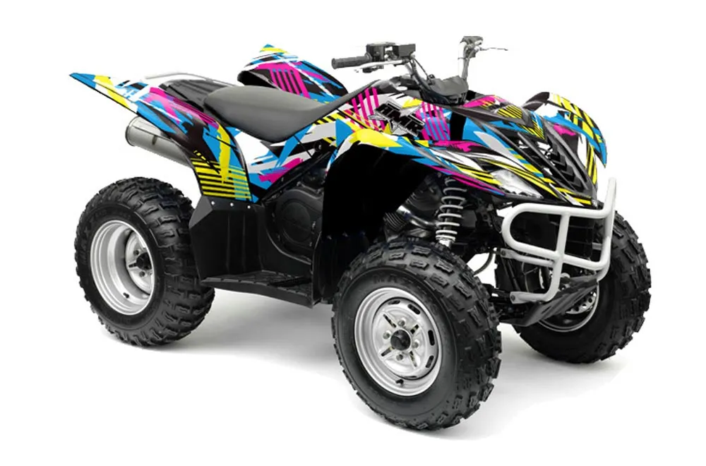 Yamaha Wolverine ATV Graphic Kit - 2006-2012 Flashback Pink