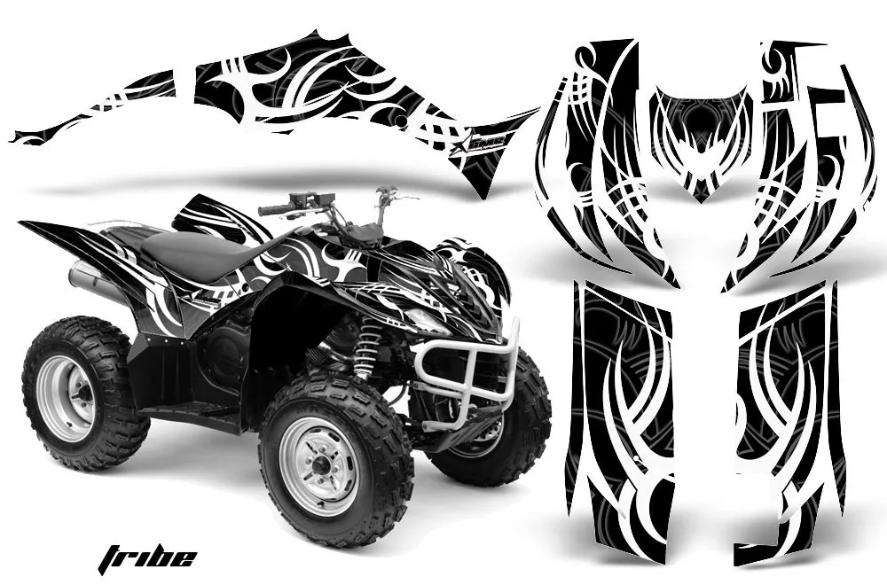Yamaha Wolverine ATV Graphic Kit - 2006-2012 Tribe Black