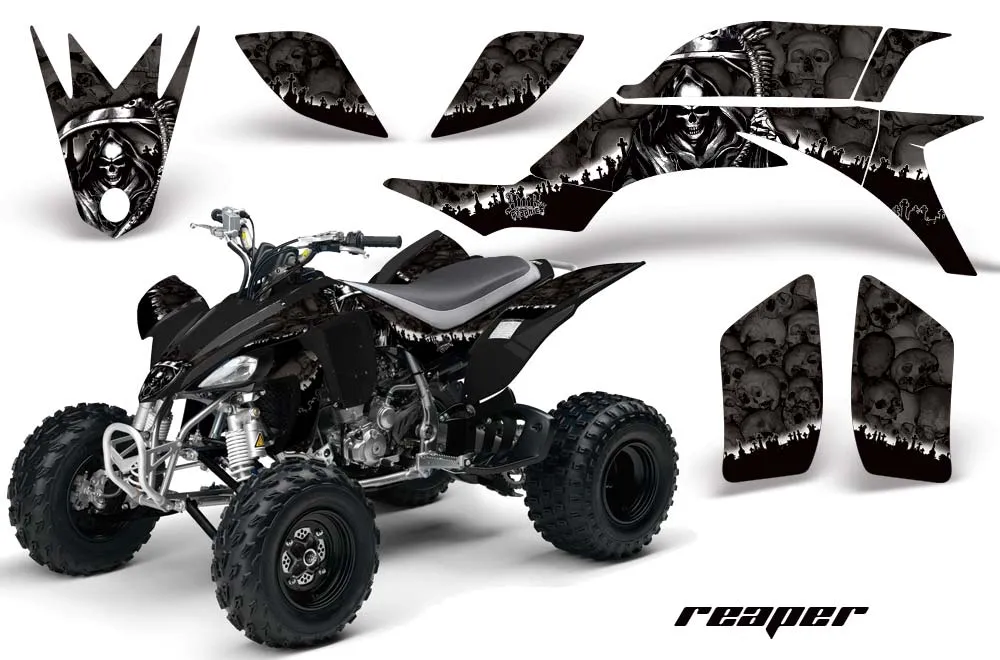 Yamaha YFZ 450 ATV Graphic Kit - 2004-2014 Reaper Black