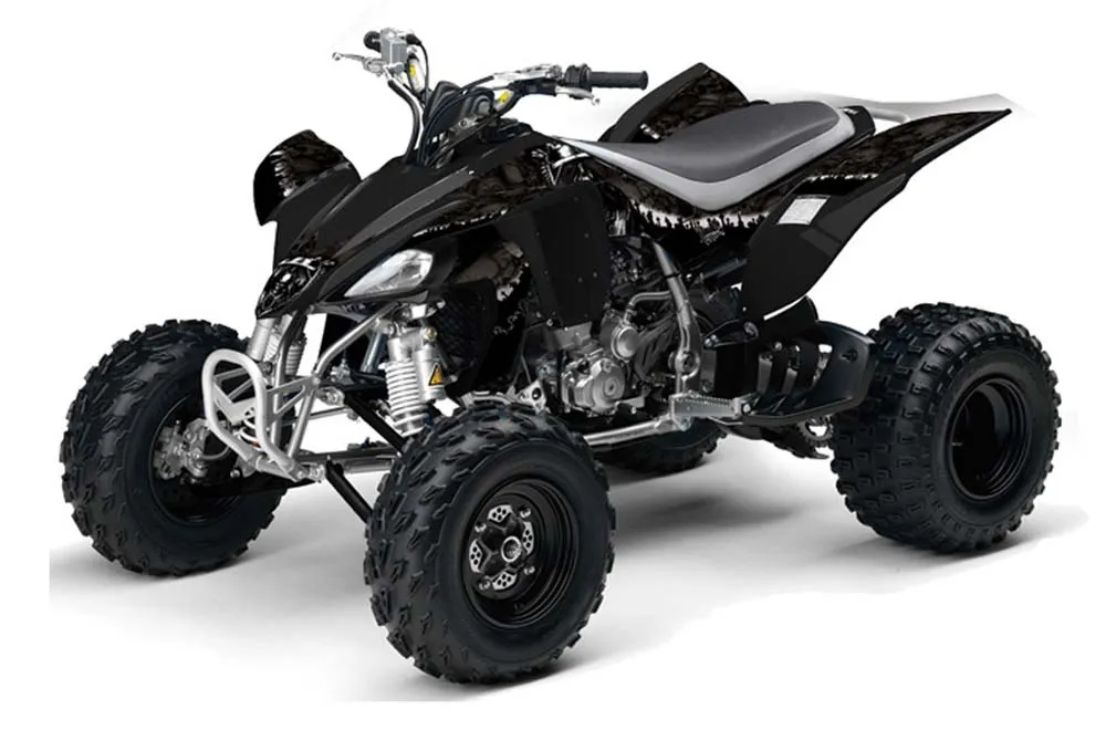 Yamaha YFZ 450 ATV Graphic Kit - 2004-2014 Reaper Black