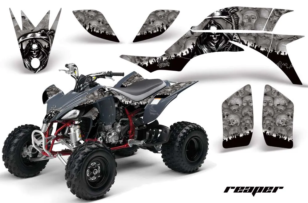 Yamaha YFZ 450 ATV Graphic Kit - 2004-2014 Reaper Silver