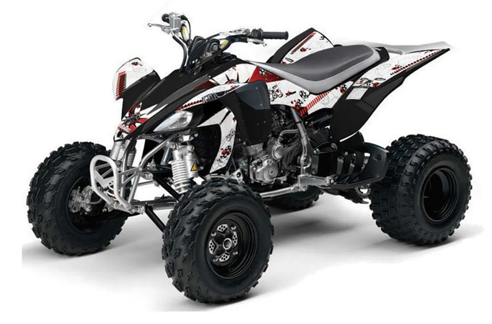 Yamaha YFZ 450 ATV Graphic Kit - 2004-2014 Toxicity Red