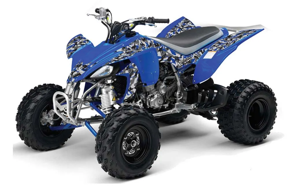 Yamaha YFZ 450 ATV Graphic Kit - 2004-2014 Urban Camo Blue