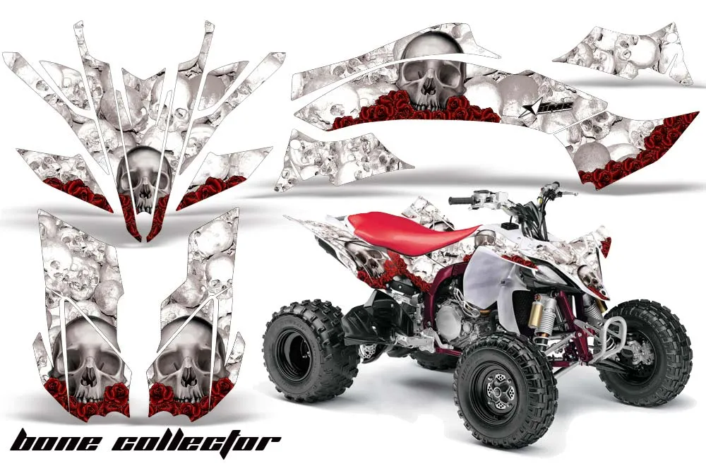 Yamaha YFZ 450SE / 450R ATV Graphic Kit - 2009-2013 Bone Collector White