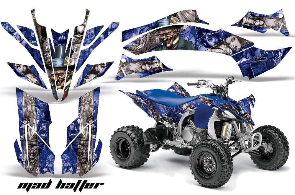 Yamaha YFZ 450SE / 450R ATV Graphic Kit - 2009-2013 Mad Hatter Blue