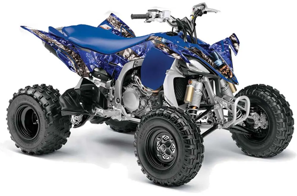 Yamaha YFZ 450SE / 450R ATV Graphic Kit - 2009-2013 Mad Hatter Blue