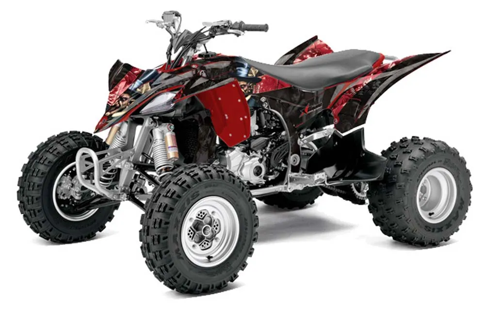 Yamaha YFZ 450R / SE ATV Graphic Kit - 2014-2019 Mad Hatter Red