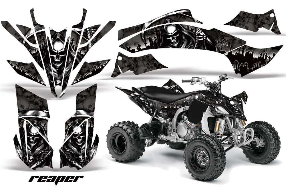 Yamaha YFZ 450SE / 450R ATV Graphic Kit - 2009-2013 Reaper Black