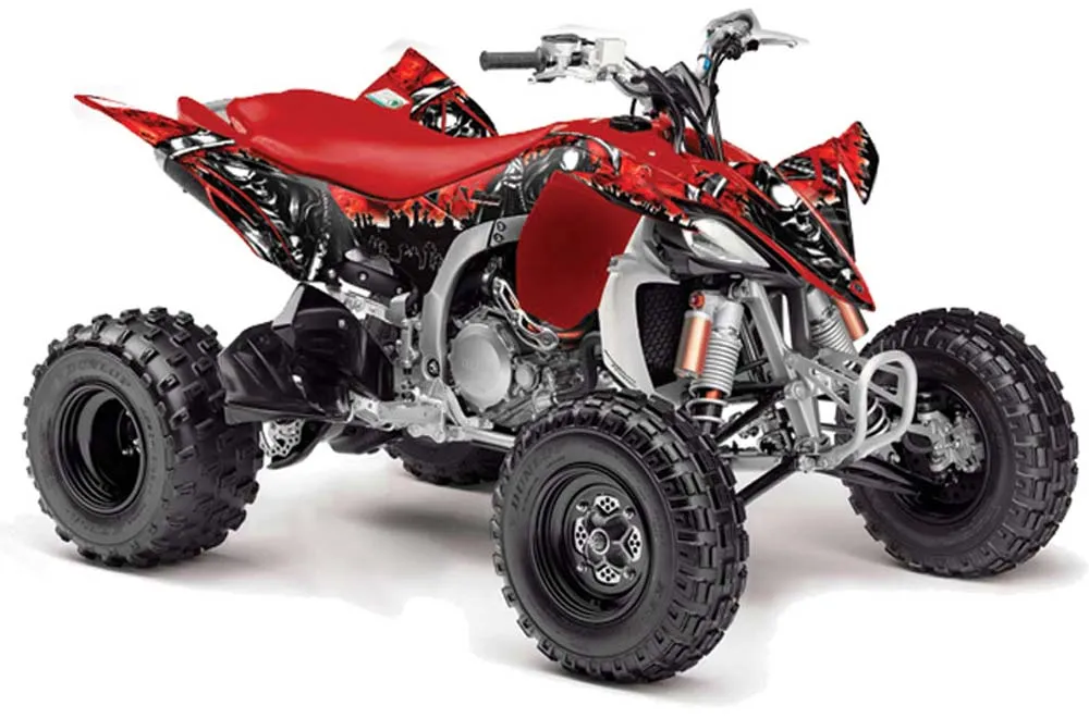 Yamaha YFZ 450SE / 450R ATV Graphic Kit - 2009-2013 Reaper Red