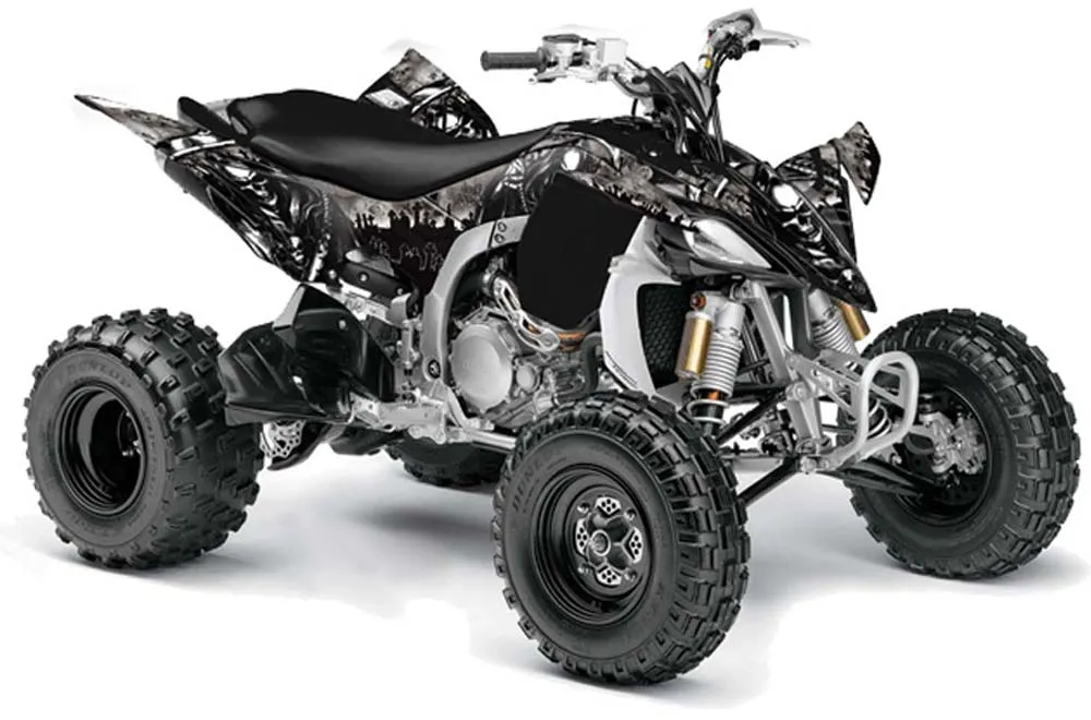 Yamaha YFZ 450SE / 450R ATV Graphic Kit - 2009-2013 Reaper Silver