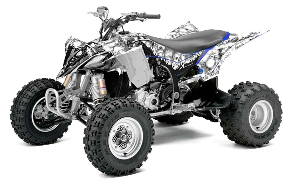 Yamaha YFZ 450R / SE ATV Graphic Kit - 2014-2019 Reaper White