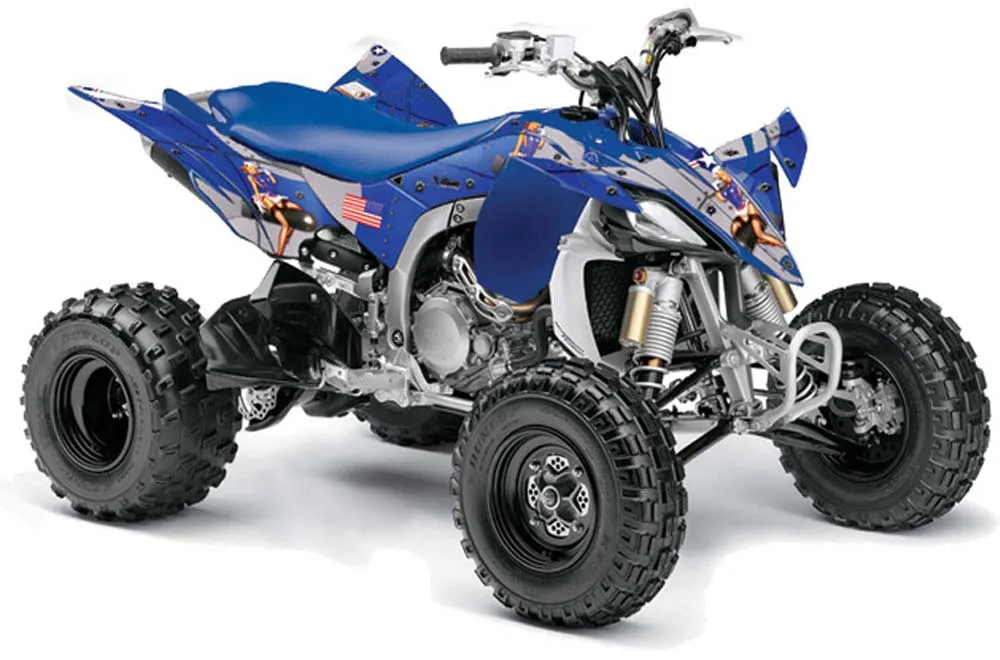Yamaha YFZ 450SE / 450R ATV Graphic Kit - 2009-2013 T Bomber Blue
