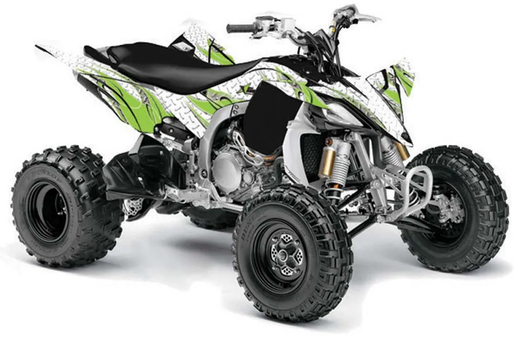 Yamaha YFZ 450SE / 450R ATV Graphic Kit - 2009-2013 Tribal Flame Green