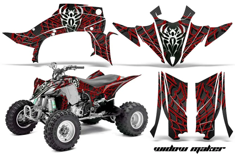 Yamaha YFZ 450R / SE ATV Graphic Kit - 2014-2019 Widow Maker Red