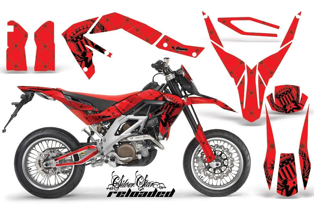Aprilia SXV 4.5 / 5.5 Dirt Bike Custom Graphic Kit - 2006-2015
