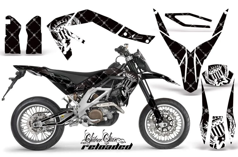Aprilia SXV 4.5 / 5.5 Dirt Bike Custom Graphic Kit - 2006-2015