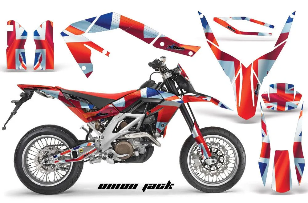 Aprilia SXV 4.5 / 5.5 Dirt Bike Custom Graphic Kit - 2006-2015