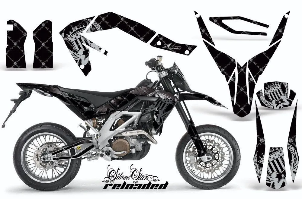 Aprilia SXV 4.5 / 5.5 Dirt Bike Custom Graphic Kit - 2006-2015