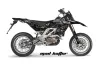 Aprilia SXV 4.5 / 5.5 Dirt Bike Graphic Kit - 2006-2015 Mad Hatter Black