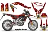 Aprilia SXV 4.5 / 5.5 Dirt Bike Graphic Kit - 2006-2015 Motorhead Red