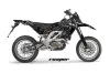 Aprilia SXV 4.5 / 5.5 Dirt Bike Graphic Kit - 2006-2015 Reaper Black