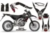 Aprilia SXV 4.5 / 5.5 Dirt Bike Graphic Kit - 2006-2015 Bone Collector Black