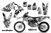BMW G450x Dirt Bike Custom Graphic Kit - 2010-2011